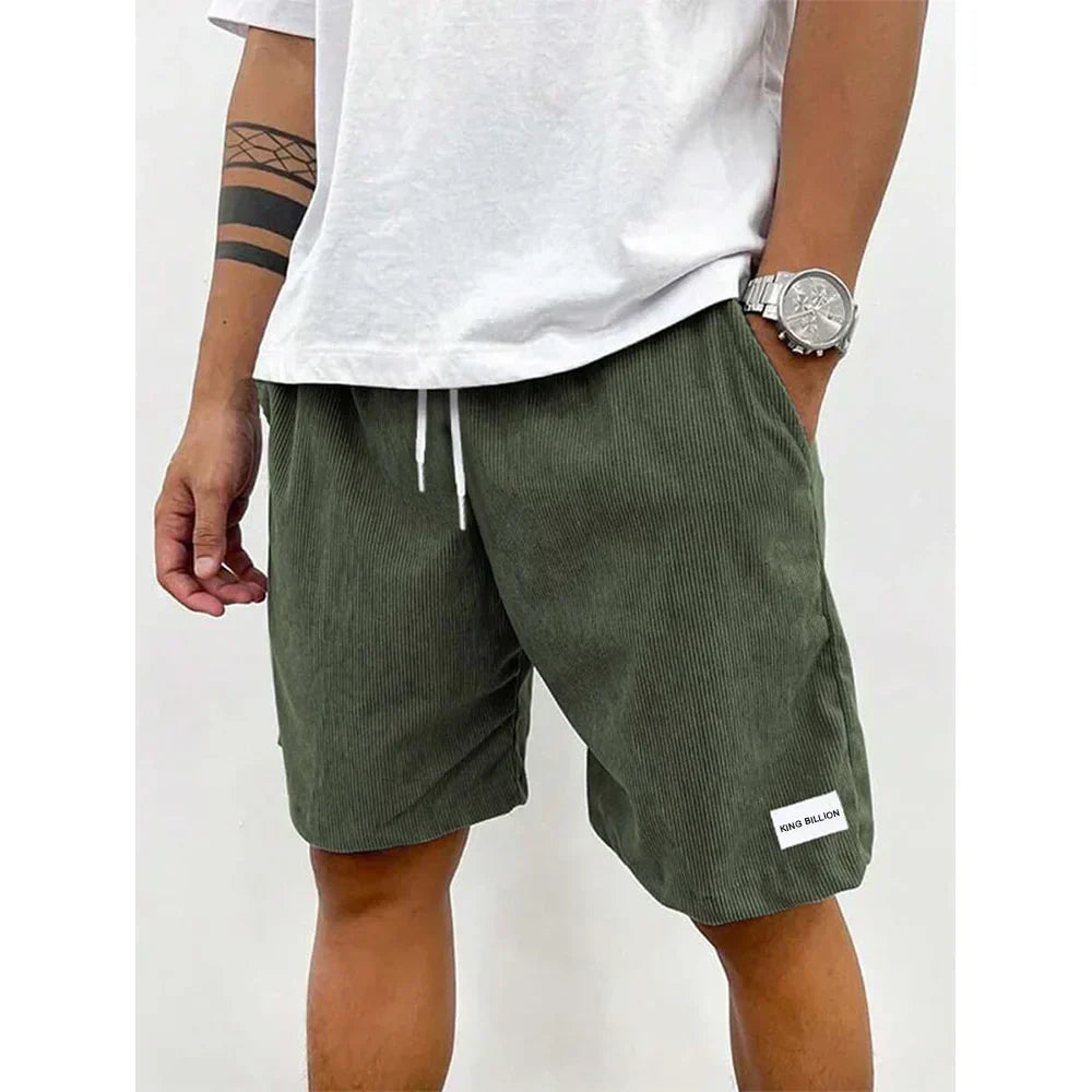 Adam | Corduroy Sweatpants in Lightweight Summer Fit for Men