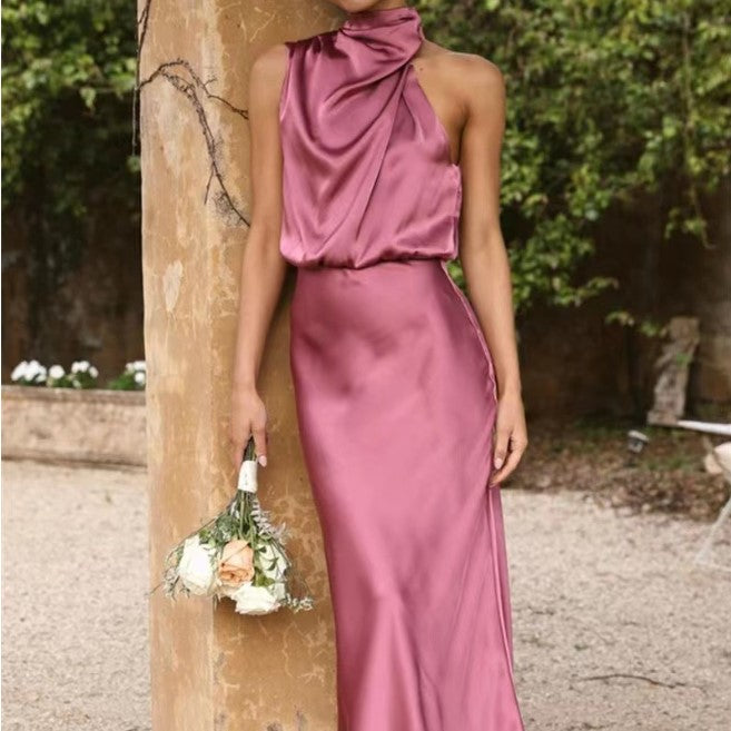 Annelore | Dress with Elegant Hanging Design for Women