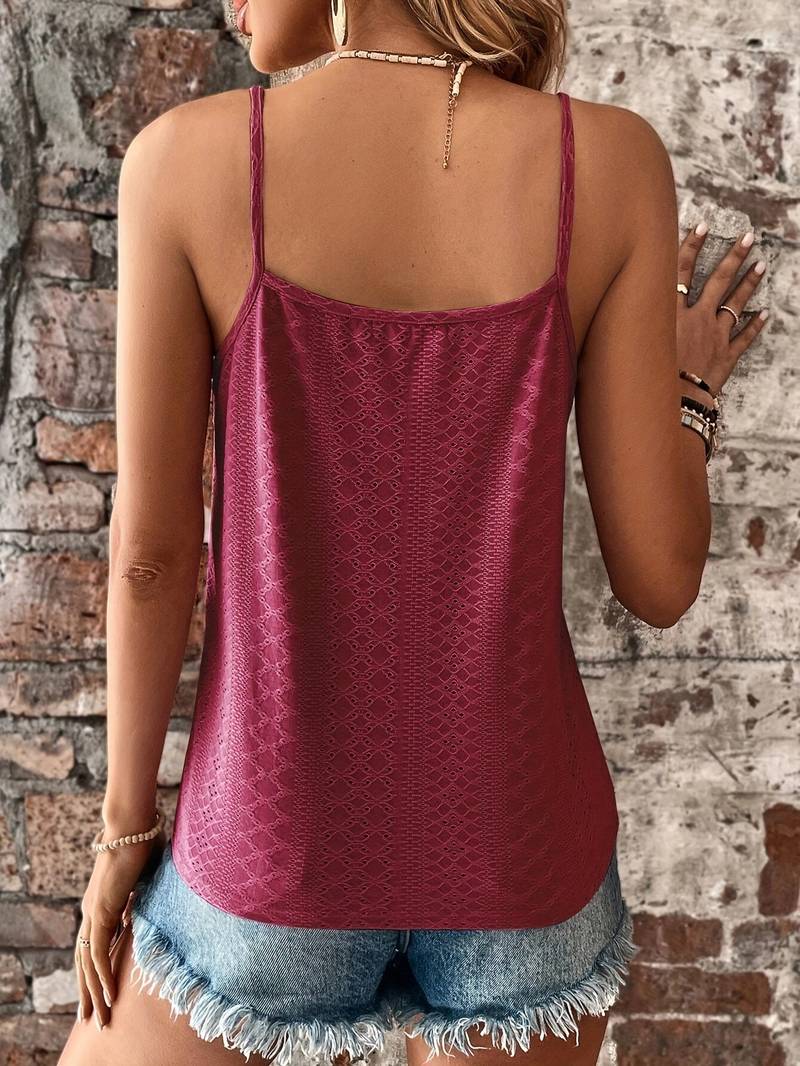 Myra | Lace Top with Sheer Floral Detail for Women