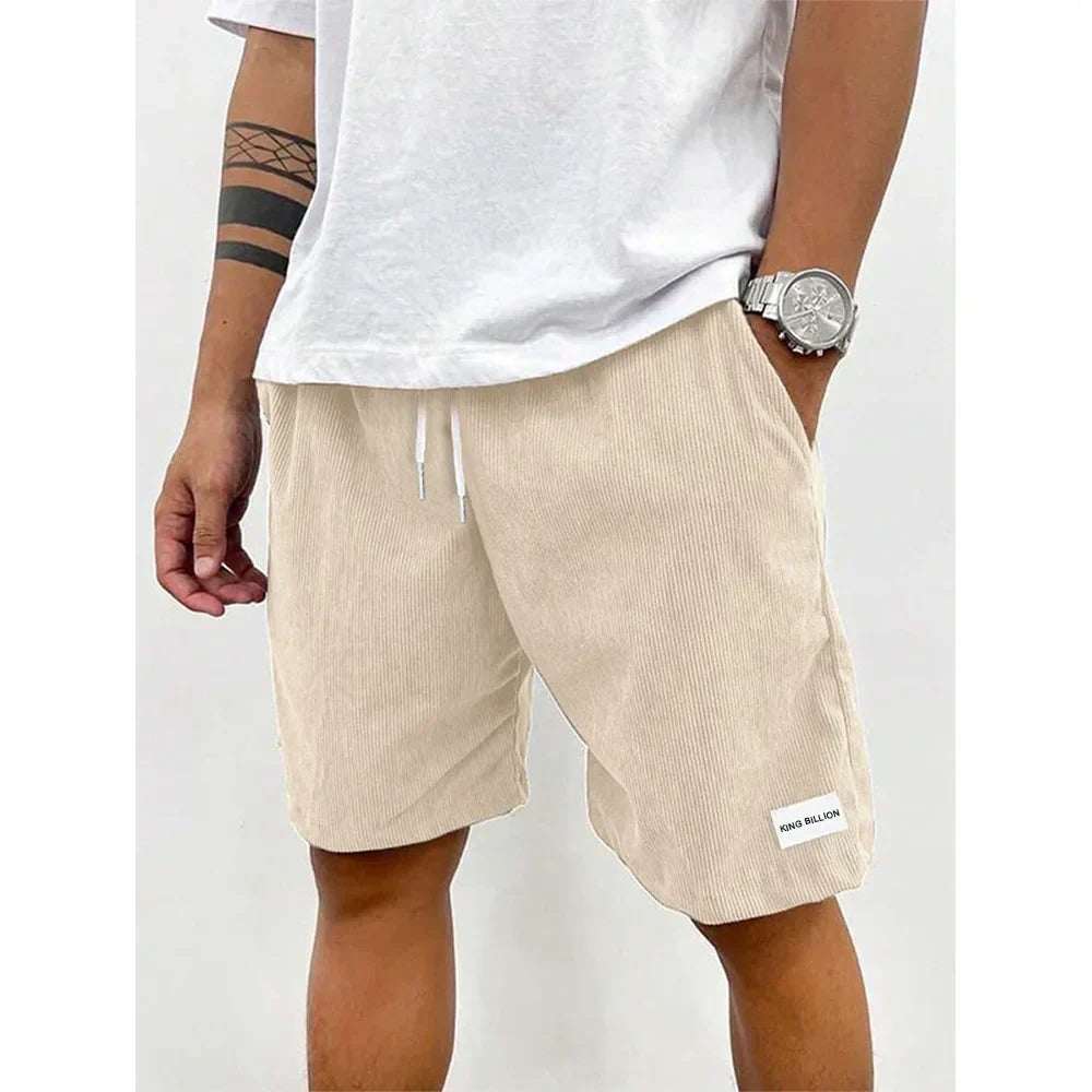 Adam | Corduroy Sweatpants in Lightweight Summer Fit for Men