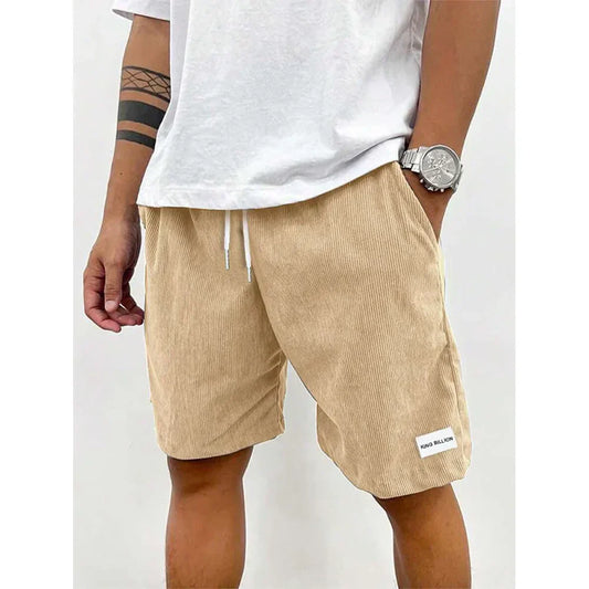 Adam | Corduroy Sweatpants in Lightweight Summer Fit for Men