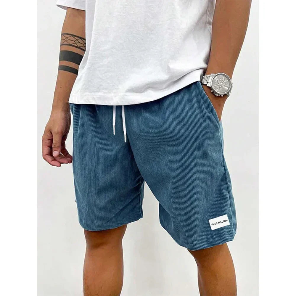 Adam | Corduroy Sweatpants in Lightweight Summer Fit for Men