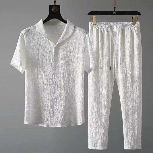 Reuben | Lightweight Linen Summer Set with Breezy Comfort for Men
