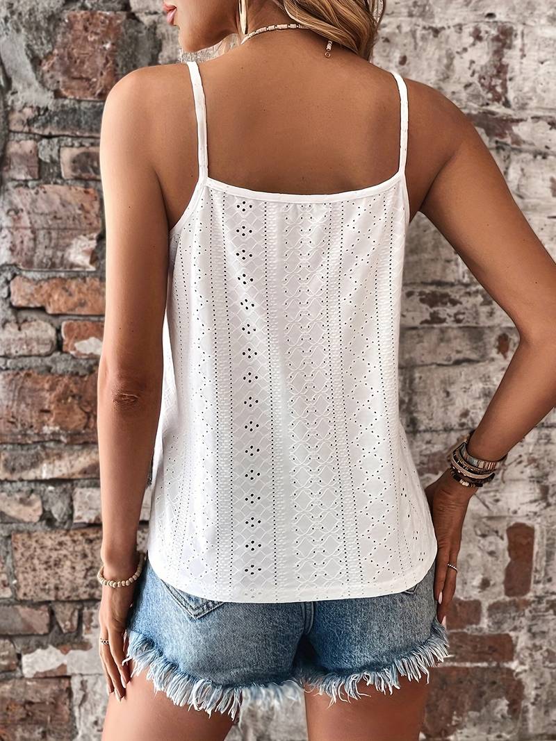 Myra | Lace Top with Sheer Floral Detail for Women